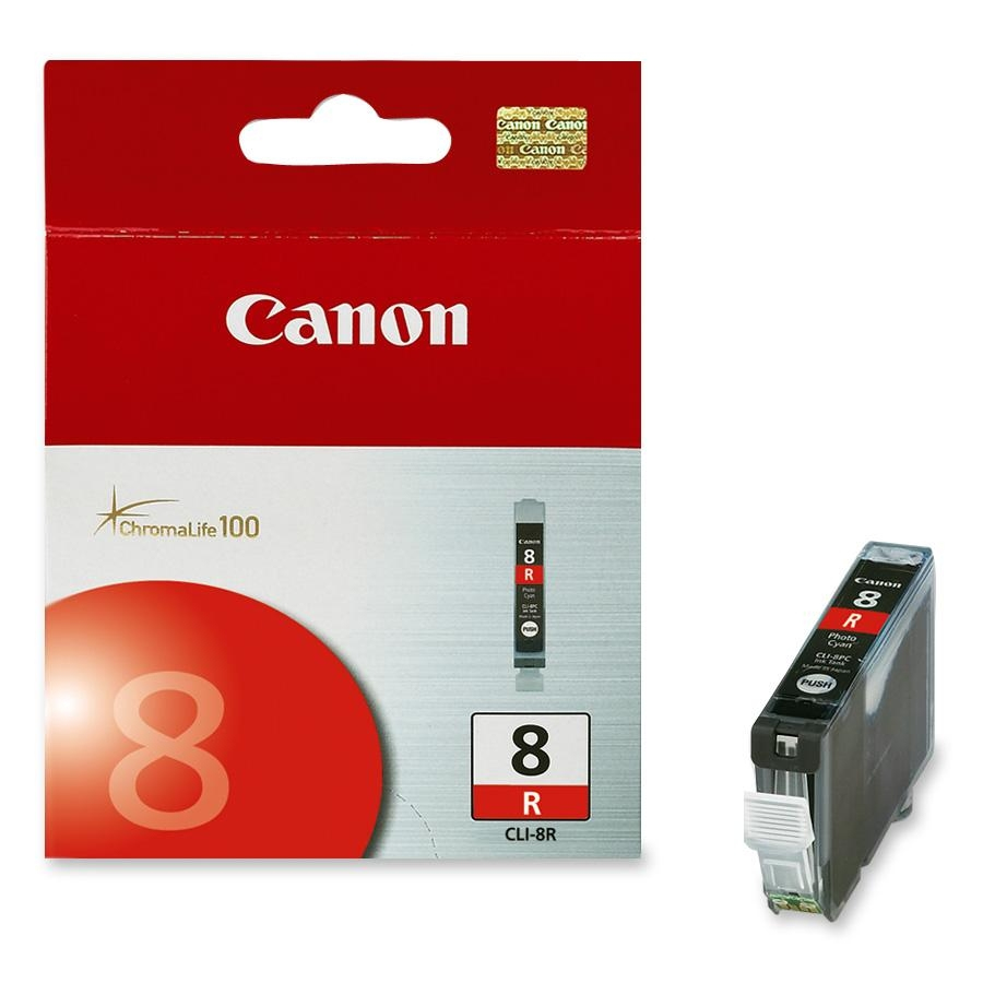 Cli 8r Cartuccia Rosso 13ml Canon Supplies Ink Hv 0626b001 4960999272962