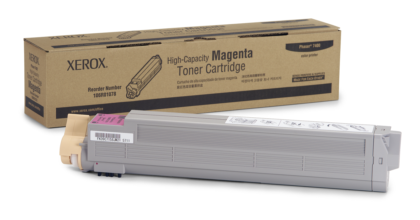 Toner Magenta 18000 Pagg Xerox Genuine Supplies 106r01078 95205723717