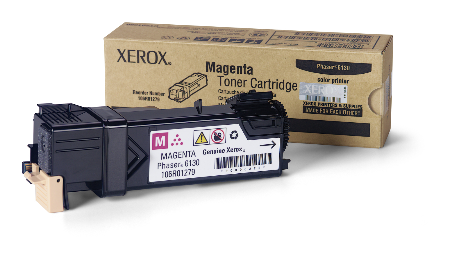 Toner Magenta 1000 Pagg Xerox Genuine Supplies 106r01279 95205735505