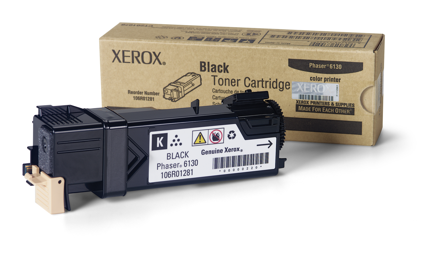 Toner Nero 2000 Pagg Xerox Genuine Supplies 106r01281 95205735529