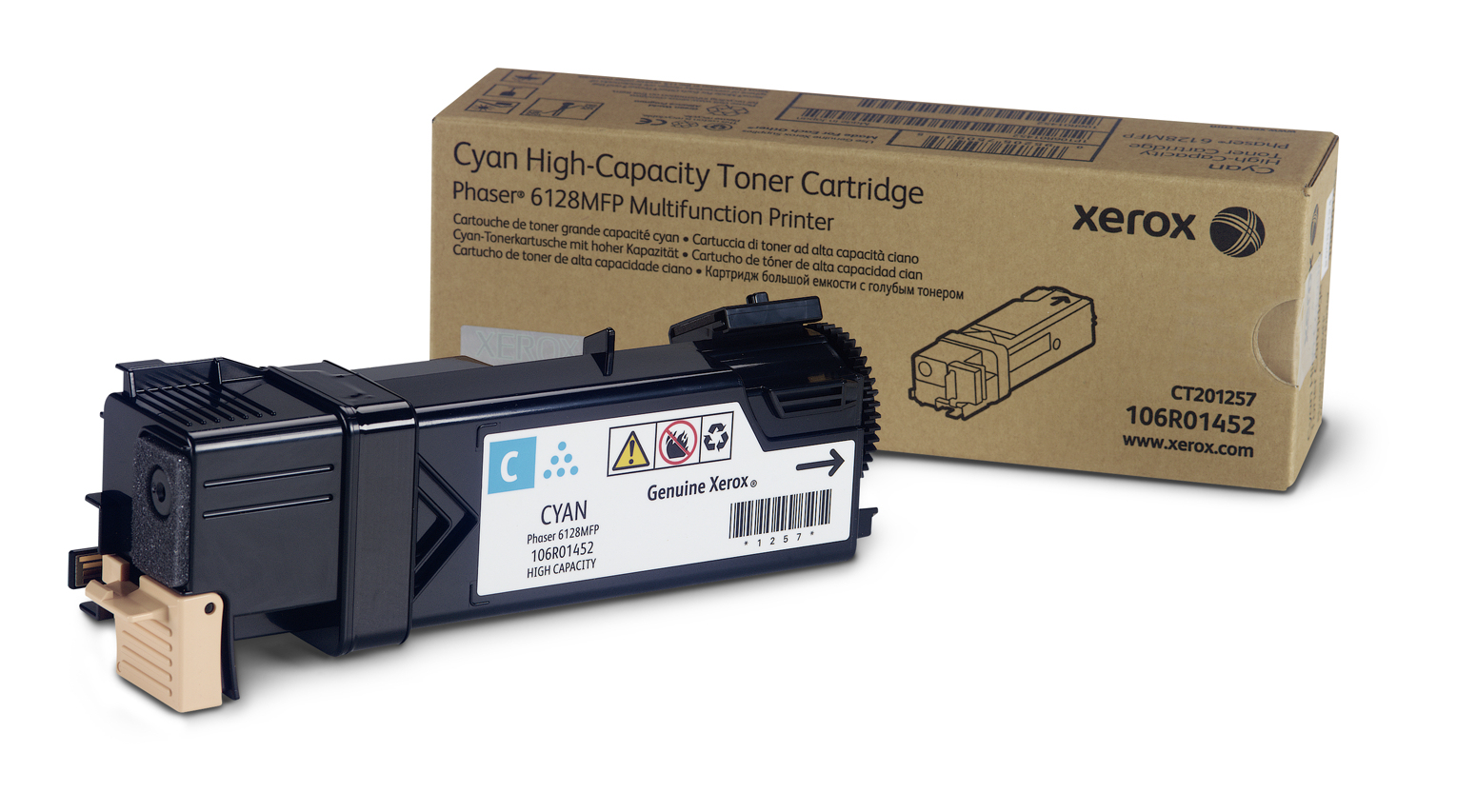 Toner Ciano Standard Xerox Genuine Supplies 106r01452 95205750935