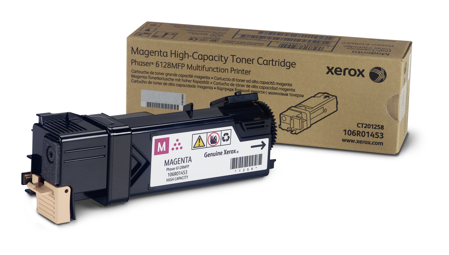 Cartuccia Toner Magenta per Phaser 6128 106r01453 95205750942