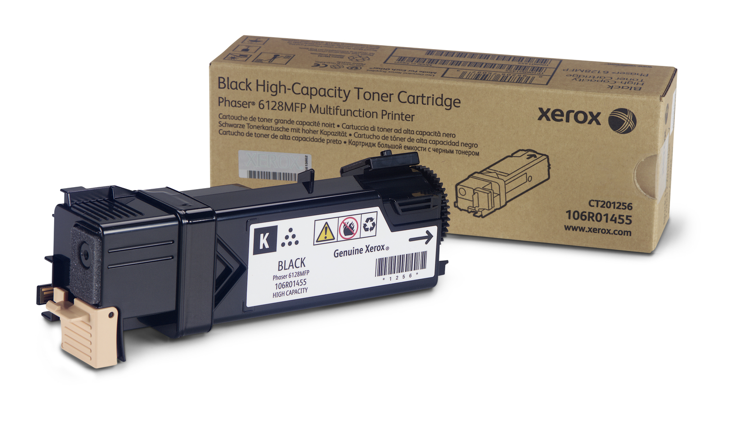 Cartuccia Toner Nero per Phaser 6128 106r01455 95205750973