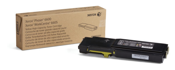 Toner Giallo 6 000 Pagine Xerox Genuine Supplies 106r02231 95205963977