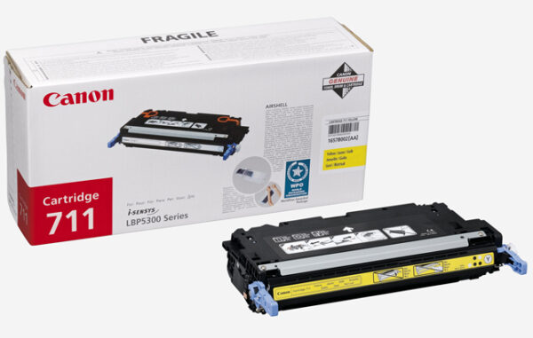 Toner 711 Giallo 6 000 Pagine X Canon Supplies Copier 1657b002 4960999403717