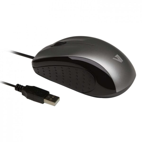 Mouse Optical Usb Blk Sil V7 Input Devices Mv3010010 Sil 5eb 4038489028877