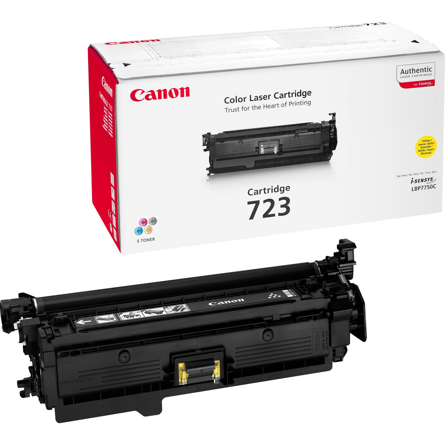 Toner Giallo Lbp 7750cdn Alta Capacita 39 2641b002 4960999915746