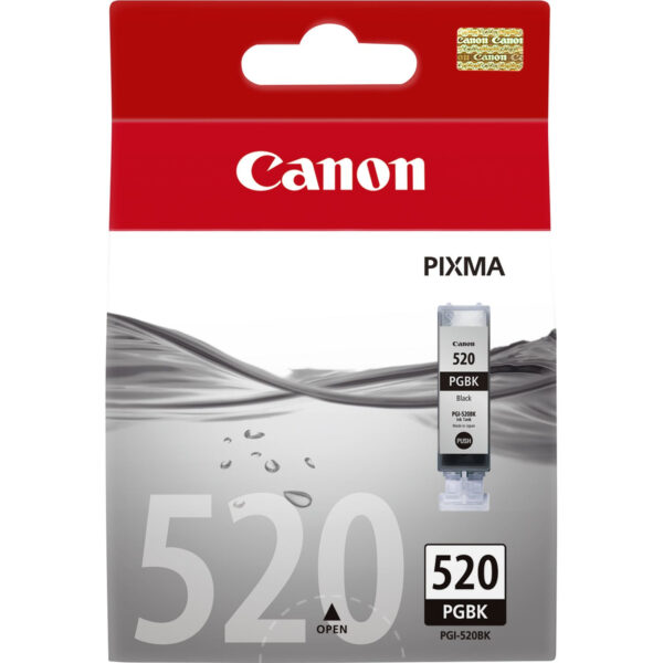 Pgi 520bk Cartuccia Nero Canon Supplies Ink Hv 2932b001 4960999577456