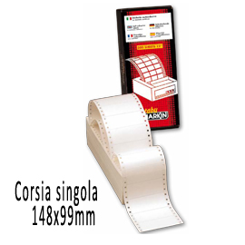 Scatola 1500 Etichette Adesive S625 148x99mm Corsia Singola Markin 200s625 8007047007759