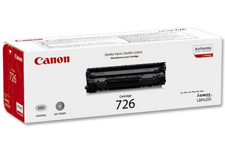 Toner 726 Nero Canon Supplies Copier 3483b002 4960999675329