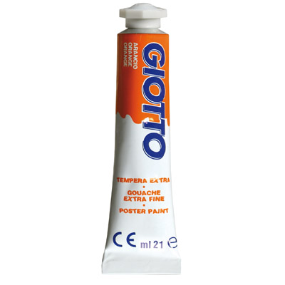 Tub Tempera 21ml Arancio Giotto 355005 8000825320538