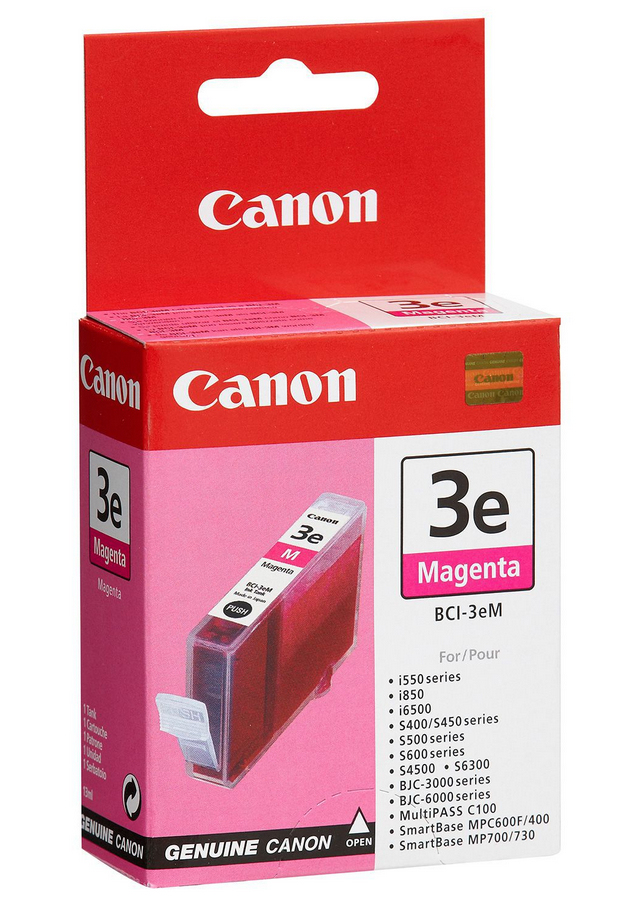 Bci 3em Cartuccia Magenta Bjc Canon Supplies Ink Hv 4481a002 4960999865287