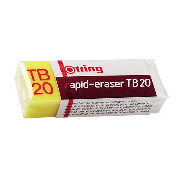 Box 20 Gomme Rotring Tb20 Rapid Eraser per Matita e China S0194611 4006856551358