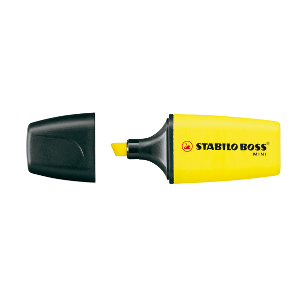 Evidenziatore Stabilo Boss Mini Giallo 07 24 42117636