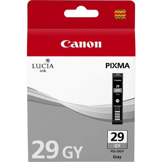 Cartuccia Grigio Lucia Pgi 29gy Pixma Pro 1 4871b001 4960999681948