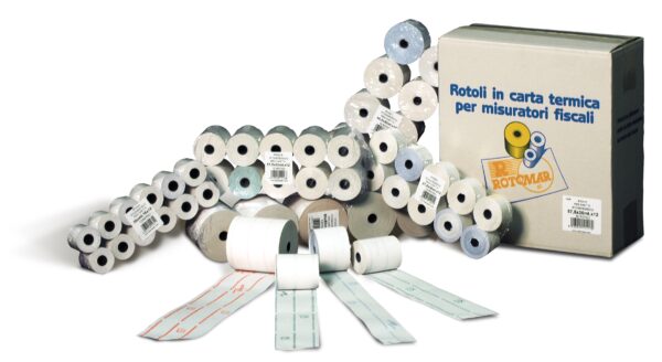 Blister 10 Rotoli Carta Rc Termico 57 5mmx30mt 50mm