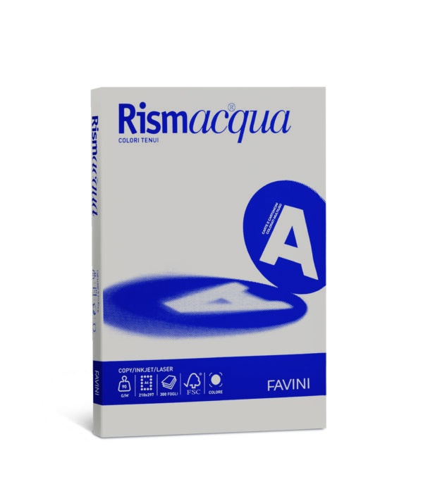 Carta Rismacqua Small A4 90gr 100fg Ghiaccio 12 Favini A69u144 8007057615364