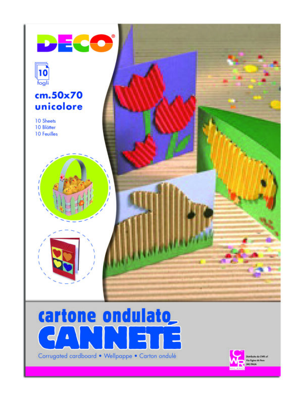 10fg Cartoncino Ondulato 50x70cm Blu Art 2206 2 Cwr 2206 2 8004957028980