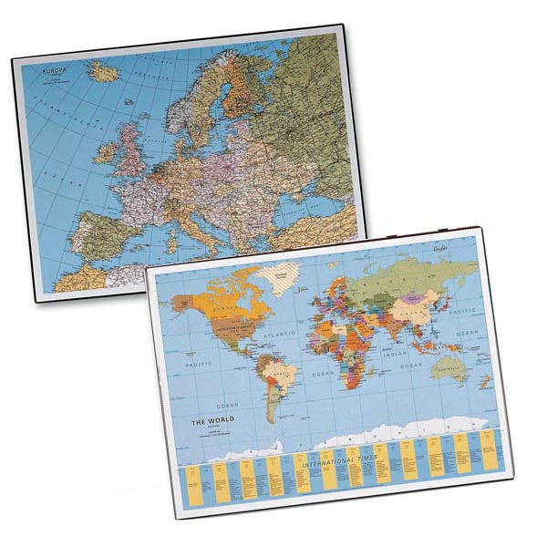 Sottomano Geographic Planisfero 40x53cm 45350 Laufer 45350 4006677453503