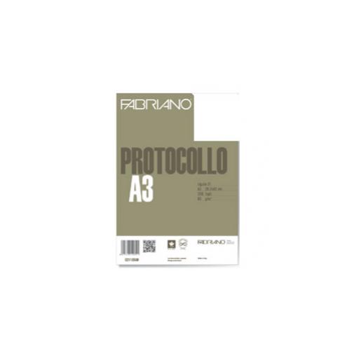 Protocollo A4 Bianco 200fg 60gr Fabriano