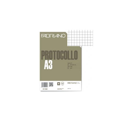 Protocollo A4 4mm 200fg 60gr Fabriano