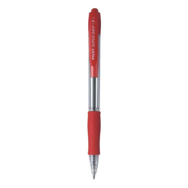 Penna Sfera Pilot Super Grip F Colore Rosso
