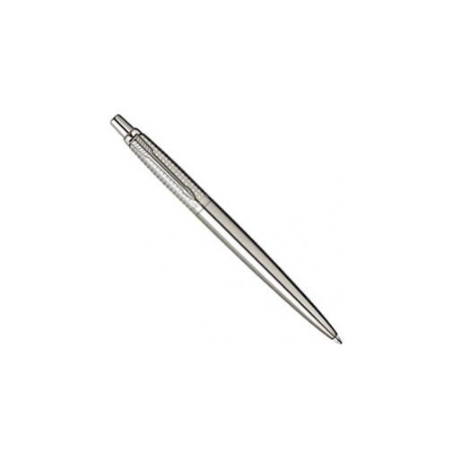 Penna Sfera Jotter Premium Shiny Stainless Steel Chiselled Parker