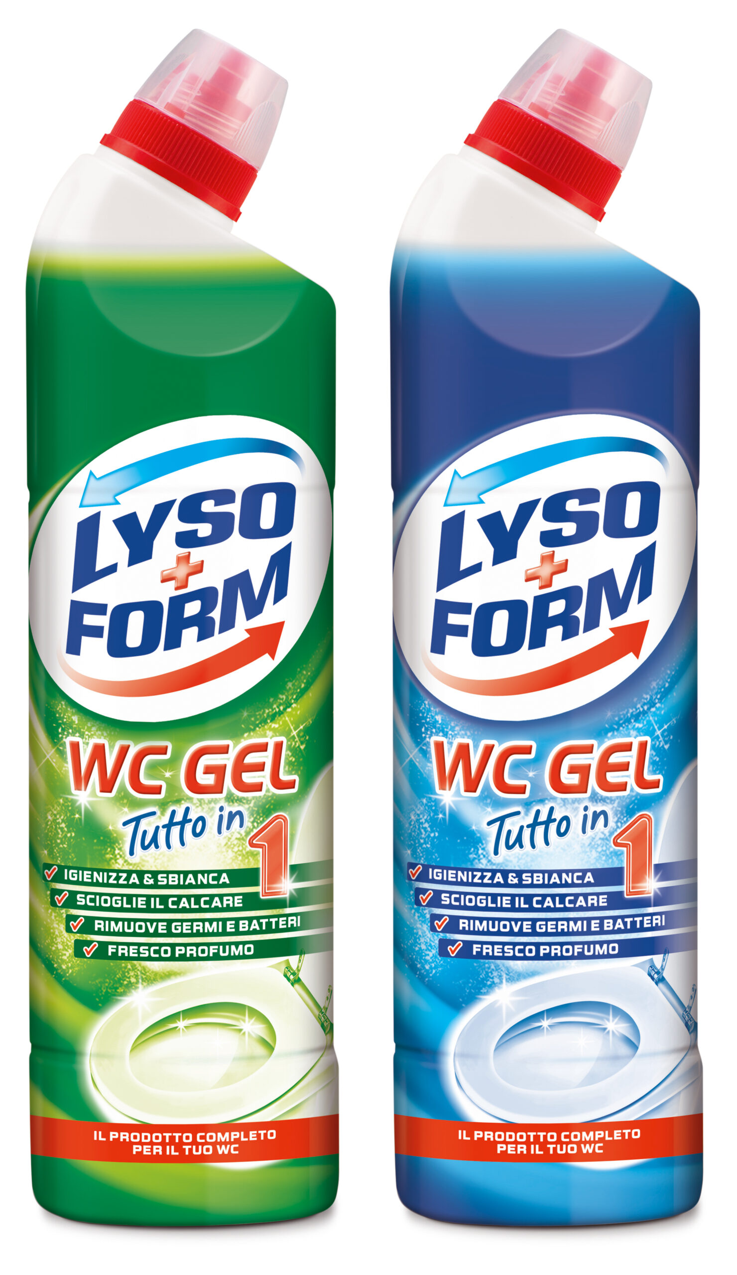Detergente Wc Gel Anticalcare 750ml Lysoform H94276 8712561510493
