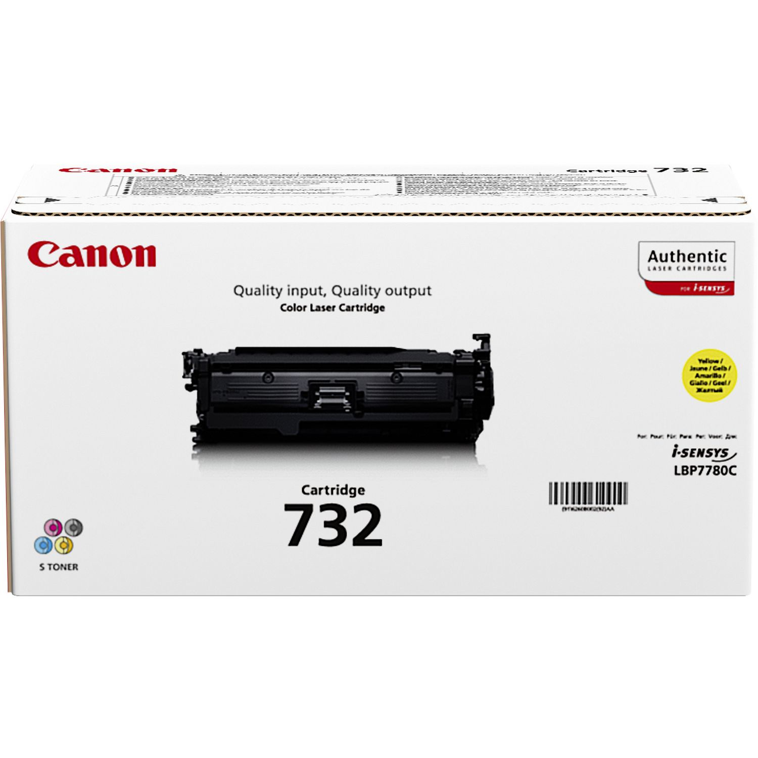 Toner Giallo Lbp7780cx 6260b002 4960999974002