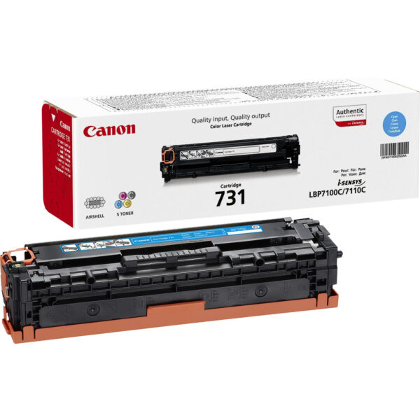 Toner 731c Ciano 1 500 Canon Supplies Copier 6271b002 4960999904733