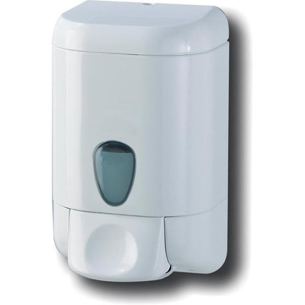 Dispenser a Muro 1lt Bianco per Sapone Liquido Plus Mar Plast A61511win 8020090010002