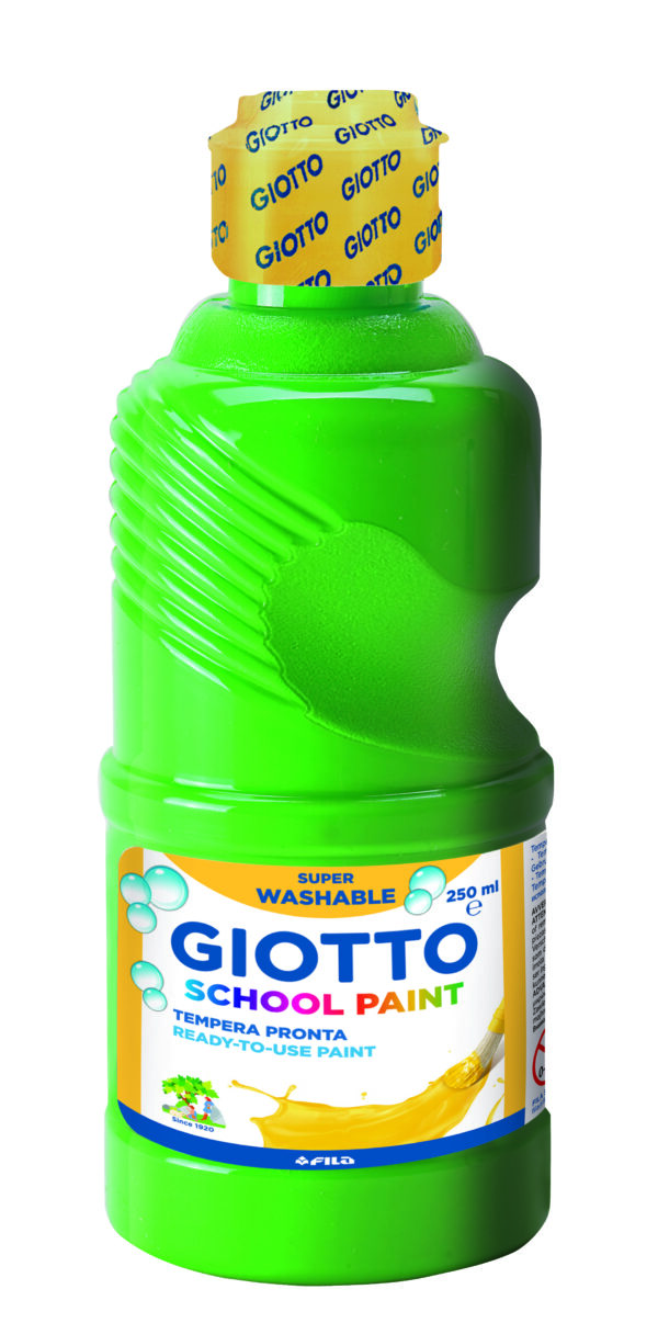 Tempera Pronta 250ml Lavabile Giotto Verde 530812 8000825005268