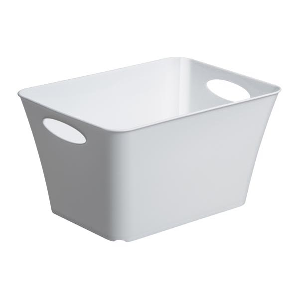 Contenitore Living Box 43 1x32 1x26cm 24lt Bianco Lucido F779170 7610859100801