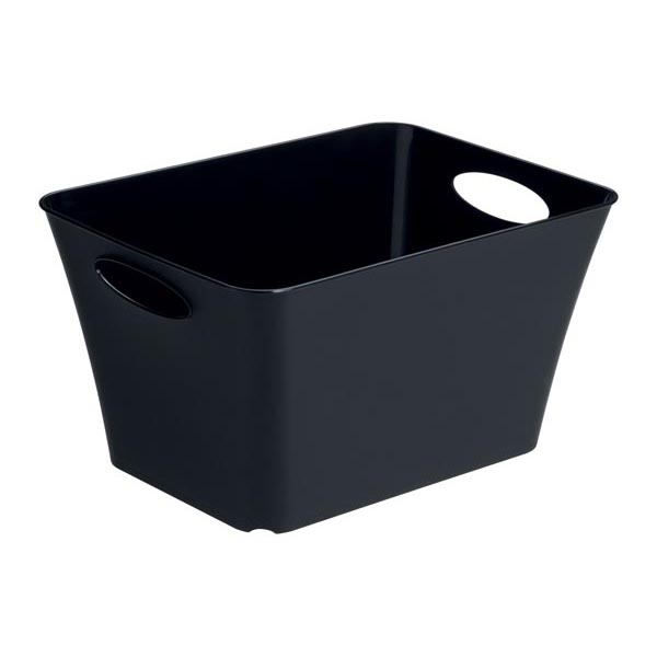 Contenitore Living Box 52 6x39 2x31cm 44lt Nero F779189 7610859104076