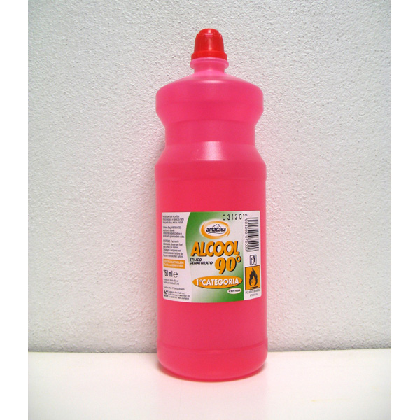 Alcool Etilico 90 Denaturato 750ml 1a 7515 8004393075029