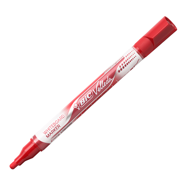 BIC - 820925 - Scatola 12 marcatori 2300 blu p.scalpello permanente -  3086122300065