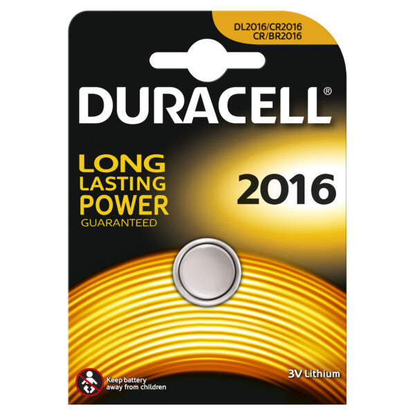 Blister 1 Pila Litio Duracell 3v 2016 Dl2016 5000394033948