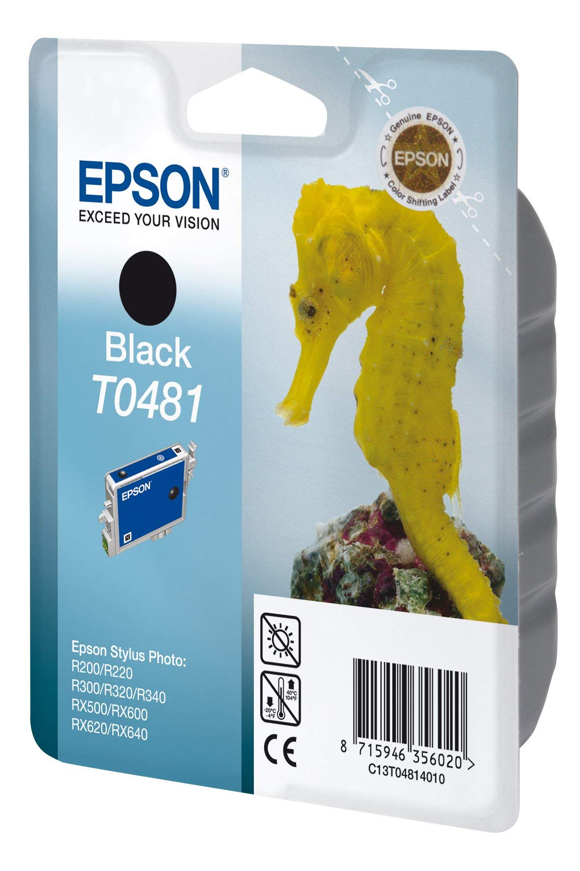 Cartuccia Nero per R200 R300 Epson Consumer Ink S1 C13t04814010 8715946356020