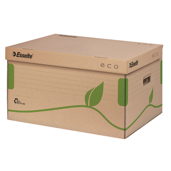 Scatola Container Ecobox 340x439x259mm Apertura Superiore Esselte 623918 72339 a