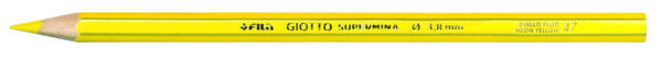 Pastello Giotto Supermina Monocolore Giallo Fluo 51 239051 73136 a