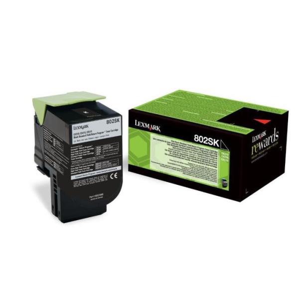 Toner 802sk Nero Return Program Capacita 39 Standard 80c2sk0 734646481298