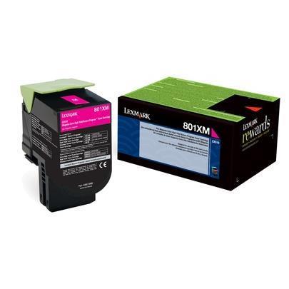 Toner 802xm Magenta Return Program Altissima Resa 80c2xm0 734646481342