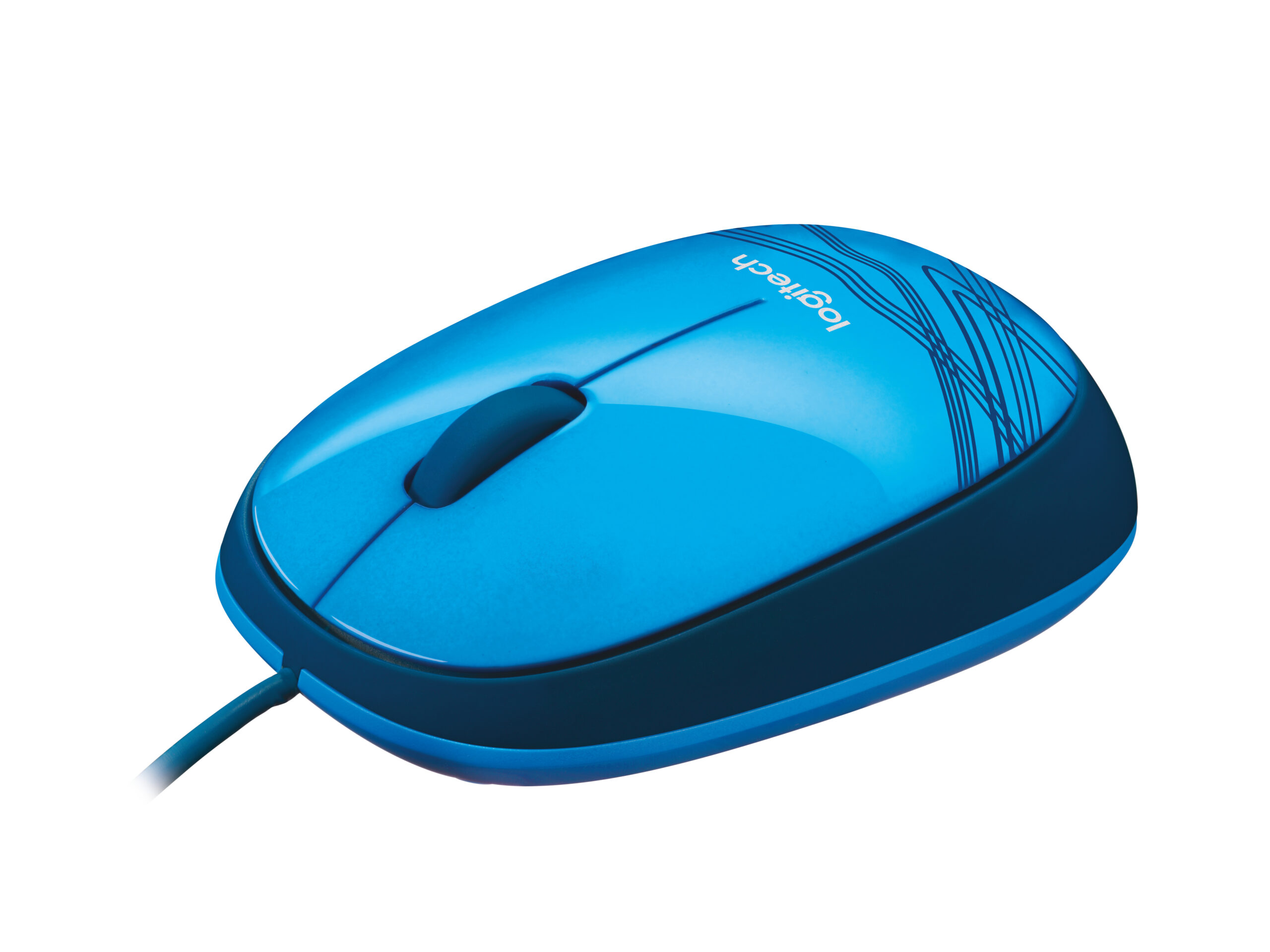 Corded Mouse M105 Blue Logitech Input Devices 910 003114 5099206035768