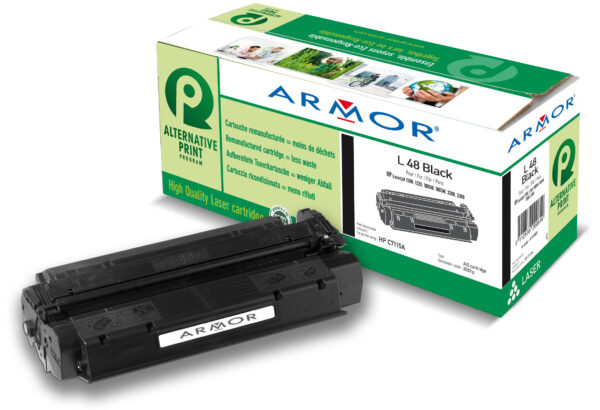 Toner Nero Armor per Hp Laserjet 1200 1220 1000w 1005w 3300 3380 K11893 3112539607043