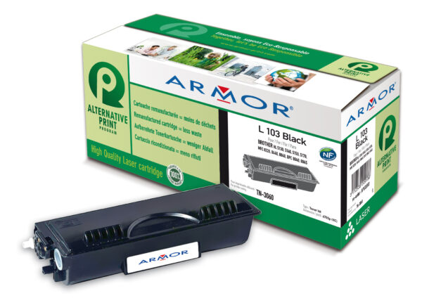 Toner Nero Armor per Brother Hl 5130 5140 5150 5170 Mfc 8220 8440 8840 Dcp K12083 3112539605599