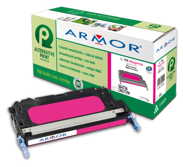 Toner Magenta Armor per Hp Color Laserjet 3600 K12256 3112539219024