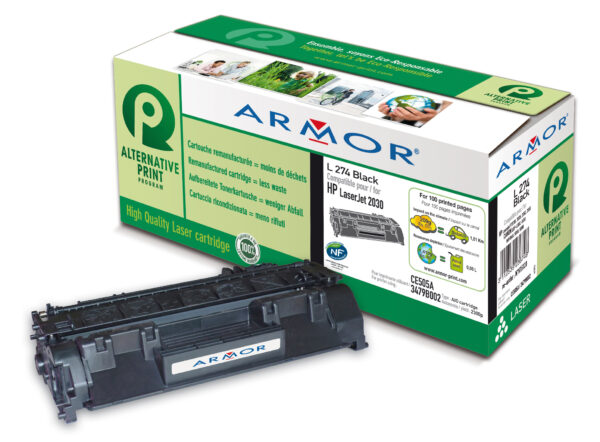 Toner Nero Armor per Hp Laserjet P2030 P2035 P2050 P2055 K15120 3112539604929