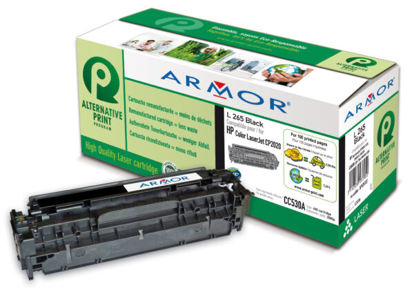 Toner Nero Armor per Hp Color Laserjet Cp2020 Cp2025 Cm2320 Cm2720 K15132 3112539604752