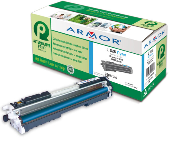 Toner Ciano Armor per Hp Laserjet Pro Cp1025 K15409 3112539607326