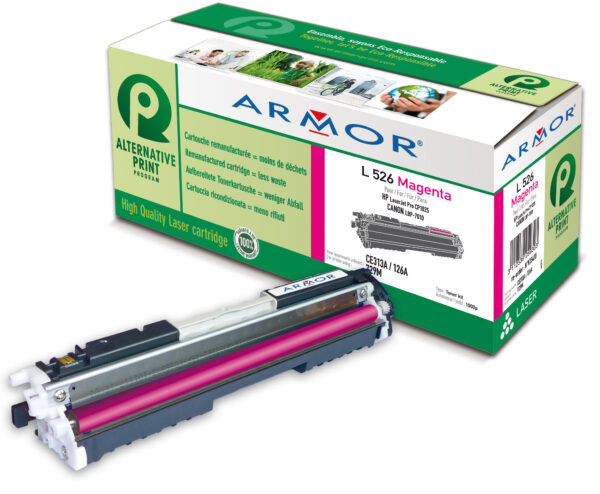 Toner Magenta Armor per Hp Laserjet Pro Cp1025 K15410 3112539607333